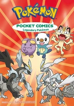Бумажная книга «Pokemon Pocket Comics: Legendary Pokemon», автор Санта Харукадзе - фото №1 - миниатюра