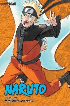 Бумажная книга «Naruto. 3-in-1 Edition. Volume 19», автор Масаси Кисимото - фото №1 - миниатюра