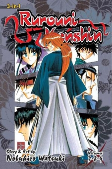 Бумажная книга «Rurouni Kenshin. 3-in-1 Edition. Volume 3», автор Нобухиро Вацуки - фото №1 - миниатюра