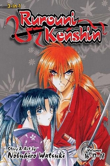 Бумажная книга «Rurouni Kenshin. 3-in-1 Edition. Volume 6», автор Нобухиро Вацуки - фото №1 - миниатюра
