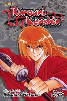 Бумажная книга «Rurouni Kenshin. 3-in-1 Edition. Volume 8», автор Нобухиро Вацуки - фото №1 - миниатюра