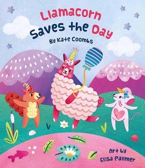 Паперова книга «Llamacorn Saves the Day», автор Кейт Кумбс - фото №1 - мініатюра