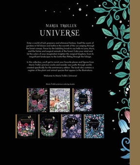 Бумажная книга «Maria Trolle's Universe Coloring Book», автор Мария Тролле - фото №2 - миниатюра