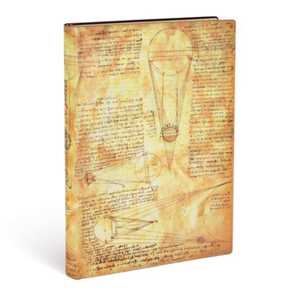  «Блокнот Paperblanks Манускрипты Зарисовки Леонардо да Винчи Лестерский кодекс Линейка (FB4456-7)», бренда Paperblanks - фото №3 - миниатюра