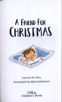 Паперова книга «Early Reader: A Friend for Christmas», автор Лорен Сент-Джон - фото №3 - мініатюра