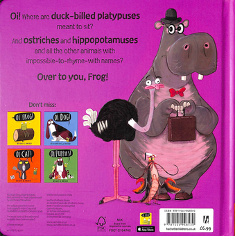 Паперова книга «Oi Duck-billed Platypus», автор Кес Ґрей - фото №2 - мініатюра