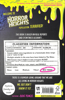 Бумажная книга «Horror Heights. The Slime. Book 1», автор Бэк Хилл - фото №2 - миниатюра