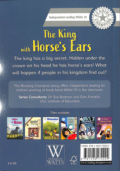 Бумажная книга «Reading Champion. The King with Horse's Ears. Independent Reading White 10», автор Дэмиан Харви - фото №2 - миниатюра