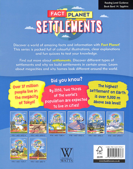 Бумажная книга «Fact Planet. Settlements», автор Иззи Хауэлл - фото №2 - миниатюра