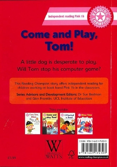 Паперова книга «Come and Play, Tom! Reading Champion», автор Джекі Волтер - фото №2 - мініатюра