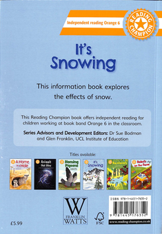 Паперова книга «It's Snowing», автор Сара Снашалл - фото №2 - мініатюра