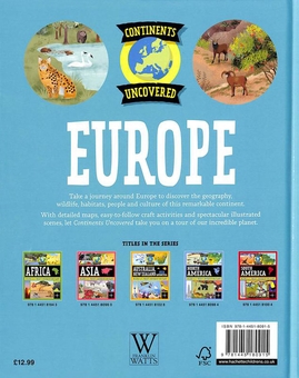 Бумажная книга «Continents Uncovered: Europe», автор Роб Колсон - фото №2 - миниатюра