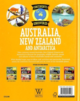 Бумажная книга «Continents Uncovered: Australia, New Zealand and Antarctica», автор Роб Колсон - фото №2 - миниатюра
