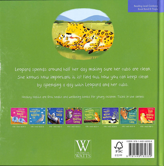 Бумажная книга «Leopard's Guide to Keeping Clean», автор Лиза Эдвардс - фото №2 - миниатюра