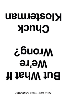 Паперова книга «But What If We're Wrong?» - фото №1 - мініатюра