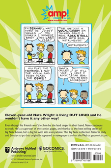 Паперова книга «Big Nate Out Loud», автор Лінкольн Пірс - фото №3 - мініатюра