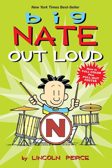 Паперова книга «Big Nate Out Loud», автор Лінкольн Пірс - фото №2 - мініатюра
