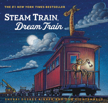 Бумажная книга «Steam Train, Dream Train», автор Шерри Даски Ринкер - фото №3 - миниатюра