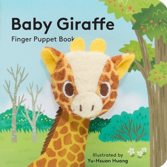 Бумажная книга «Baby Giraffe: Finger Puppet Book» - фото №1 - миниатюра