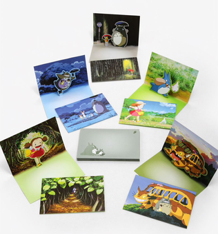 Бумажная книга «My Neighbour Totoro: Pop-Up Notecards» - фото №5 - миниатюра