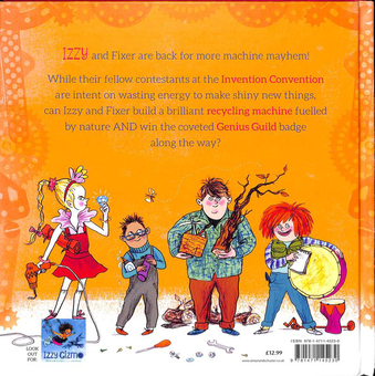 Бумажная книга «Izzy Gizmo and the Invention Convention», автор Пип Джонс - фото №2 - миниатюра