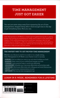 Паперова книга «Time Management In A Week», автор Роберт Ештон - фото №2 - мініатюра