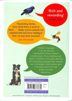 Паперова книга «Animal Languages. The secret conversations of the living world», автор Єва Мейєр - фото №2 - мініатюра