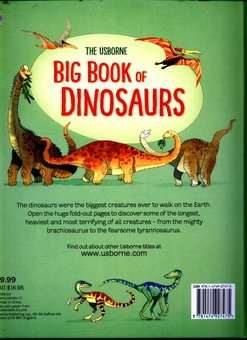Бумажная книга «Big Book of Dinosaurs», автор Алекс Фрис - фото №2 - миниатюра