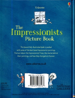 Паперова книга «Impressionists Picture Book», автор Сара Курто - фото №2 - мініатюра