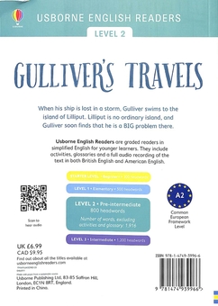 Паперова книга «Gulliver's Travels», автор Джонатан Свiфт - фото №2 - мініатюра