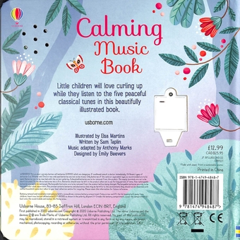 Паперова книга «Calming Music Book», автор Сем Теплін - фото №2 - мініатюра