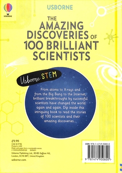 Бумажная книга «The Amazing Discoveries of 100 Brilliant Scientists», авторов Эбигейл Уитли, Лан Кук, Роб Ллойд Джонс - фото №2 - миниатюра