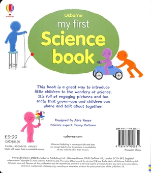 Паперова книга «My First Science Book», автор Метью Олдем - фото №2 - мініатюра