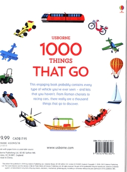Бумажная книга «1000 Things That Go», автор Сэм Тэплин - фото №2 - миниатюра