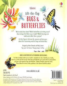 Паперова книга «Lift-the-Flap. Bugs and Butterflies», автор Эмілі Боун - фото №2 - мініатюра