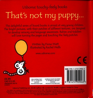 Бумажная книга «That's not my puppy...», автор Фиона Уотт - фото №2 - миниатюра