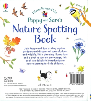 Бумажная книга «Poppy and Sam's Nature Spotting Book», автор Кейт Нолан - фото №2 - миниатюра