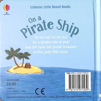 Бумажная книга «On a Pirate Ship», автор Анна Милборн - фото №2 - миниатюра