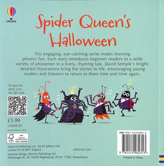 Паперова книга «Spider Queen's Halloween», автор Рассел Пантер - фото №2 - мініатюра