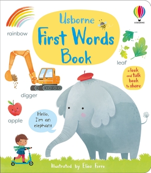 Бумажная книга «First Words Book», авторов Мэри Картрайт, Мэтью Олдэм - фото №1 - миниатюра
