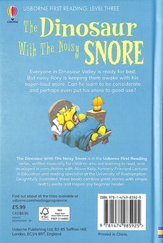 Бумажная книга «The Dinosaur With the Noisy Snore», автор Рассел Пантер - фото №2 - миниатюра