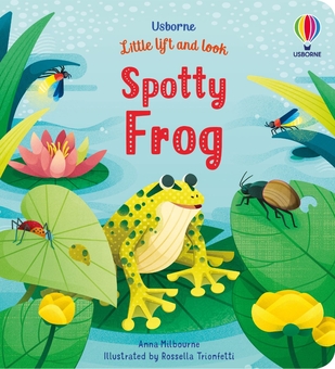 Паперова книга «Little lift and look Spotty Frog», автор Анна Мілборн - фото №1 - мініатюра