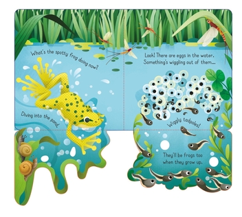 Паперова книга «Little lift and look Spotty Frog», автор Анна Мілборн - фото №5 - мініатюра