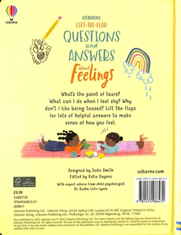 Паперова книга «Lift-the-Flap Questions and Answers About Feelings», автор Лара Браян - фото №2 - мініатюра