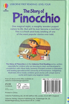Паперова книга «The story of Pinocchio», автор Енді Прентіс - фото №2 - мініатюра