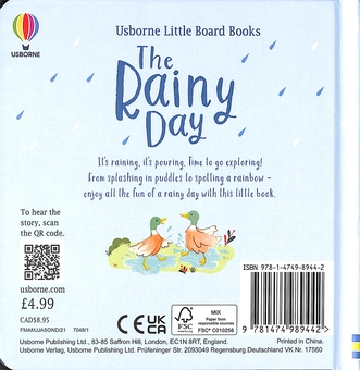 Бумажная книга «The Rainy Day», автор Анна Милборн - фото №2 - миниатюра