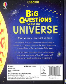 Бумажная книга «Big Questions About the Universe», авторов Элис Джеймс, Алекс Фрит - фото №2 - миниатюра