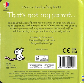 Бумажная книга «That's not my parrot...», автор Фиона Уотт - фото №2 - миниатюра