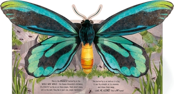Паперова книга «Pop-Up Butterflies», автор Лаура Кован - фото №4 - мініатюра
