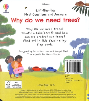 Бумажная книга «Why do we need trees?», автор Кэйти Дэйнс - фото №2 - миниатюра